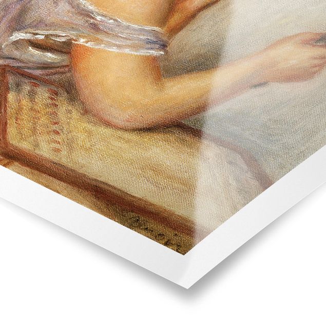 Poster - Auguste Renoir - Gabrielle mit Spiegel - Hochformat 3:4