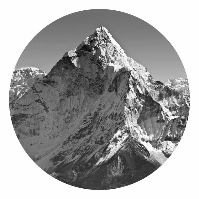 Runde Tapete selbstklebend - Der Himalaya II