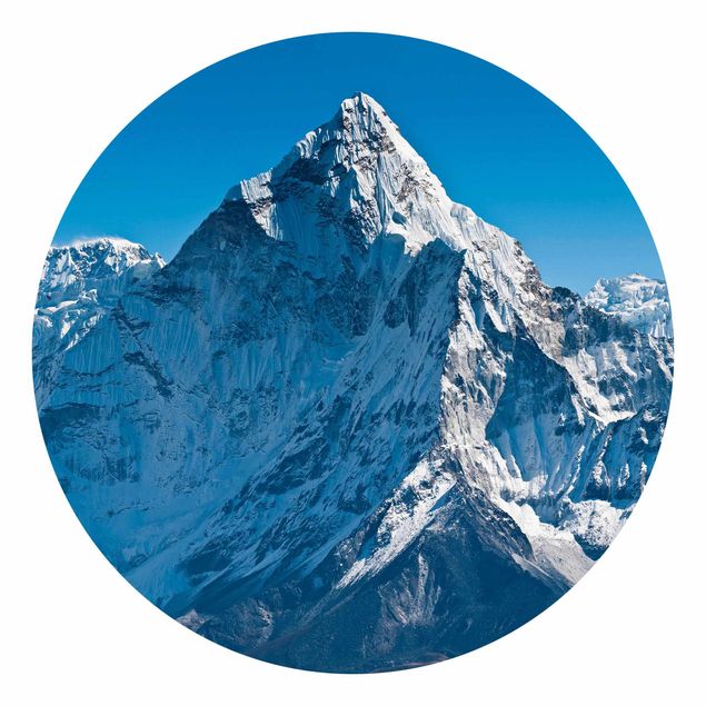 Runde Tapete selbstklebend - Der Himalaya