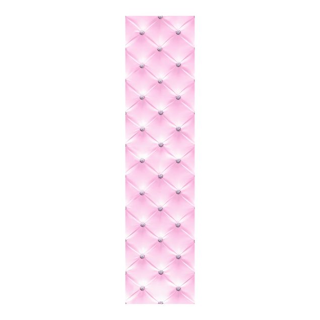 Schiebegardinen Set - Diamant Rosa Luxus - Flächenvorhänge