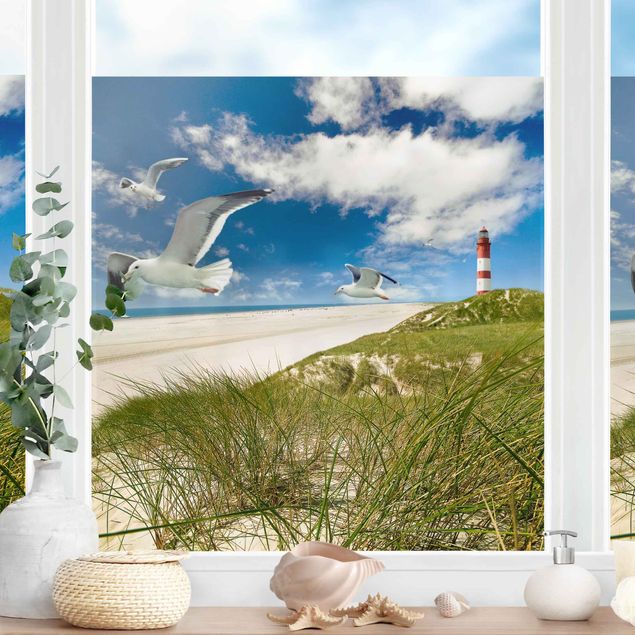 Fensterfolie - Sichtschutz - Dune Breeze - Fensterbilder