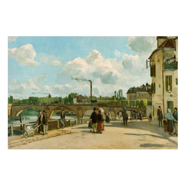 Magnettafel - Camille Pissarro - Ansicht von Pontoise - Memoboard Querformat 2:3