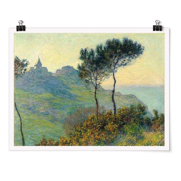 Poster - Claude Monet - Varengeville Abendsonne - Querformat 3:4
