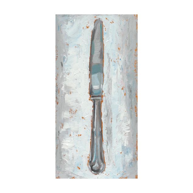 Teppich Esszimmer Impressionistisches Besteck - Messer