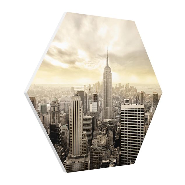 Hexagon Bild Forex - Manhattan Dawn