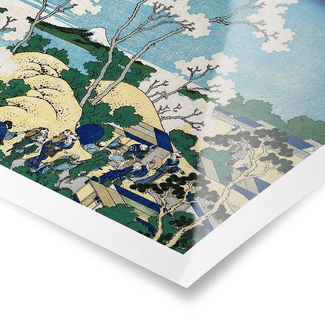 Poster - Katsushika Hokusai - Der Fuji von Gotenyama - Querformat 2:3