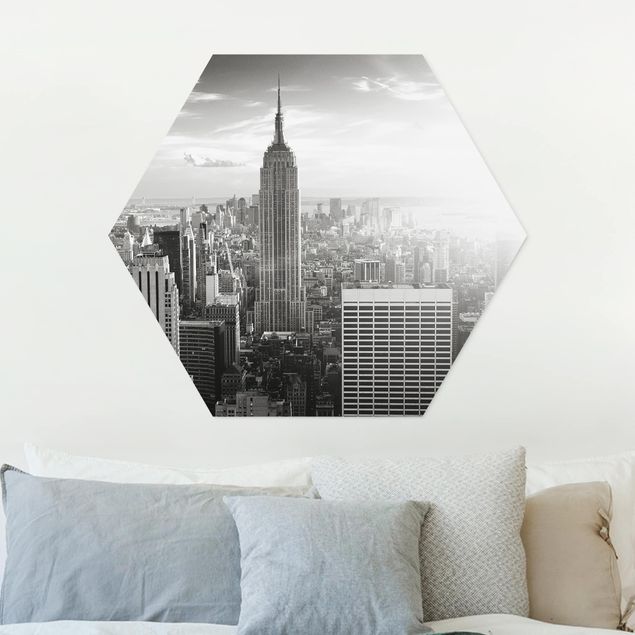 Hexagon Bild Forex - Manhattan Skyline