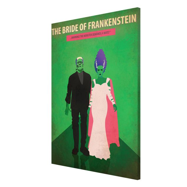 Magnettafel - Filmposter The Bride of Frankenstein - Memoboard Hochformat 3:2