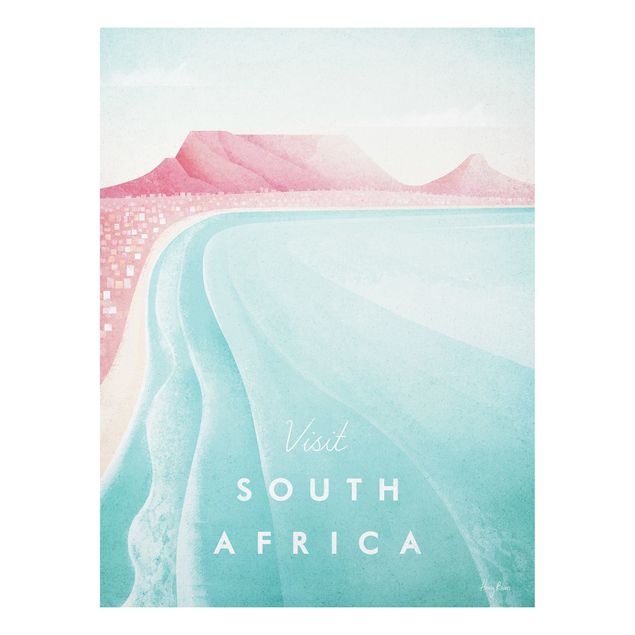 Forex Fine Art Print - Reiseposter - Südafrika - Hochformat 4:3
