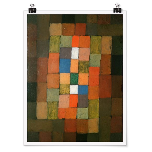 Poster - Paul Klee - Steigerung - Hochformat 3:4