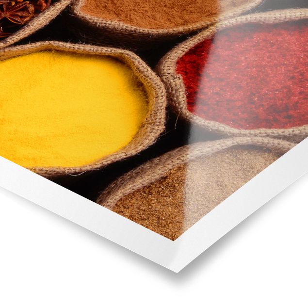 Poster - Colourful Spices - Hochformat 3:4