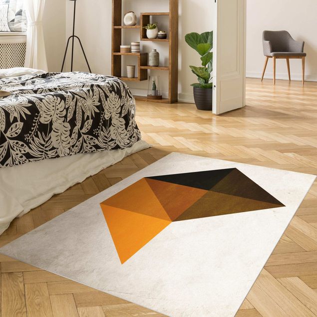 Teppich abstrakt Geometrisches Trapez