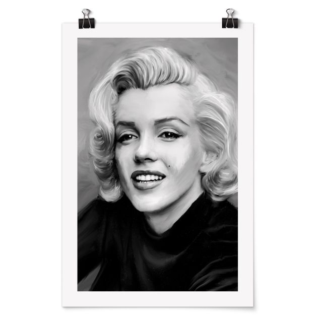 Poster - Marilyn privat - Hochformat 3:2