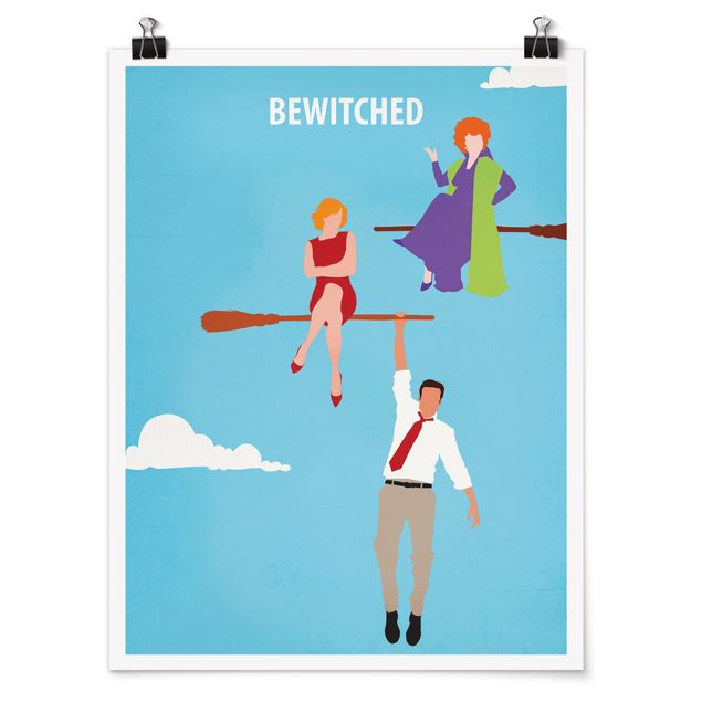 Poster - Filmposter Bewitched - Hochformat 4:3