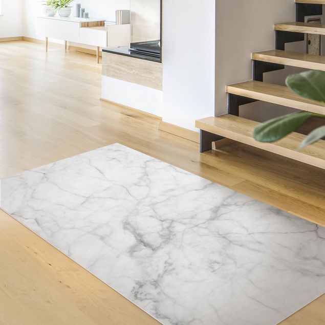Teppich modern Bianco Carrara