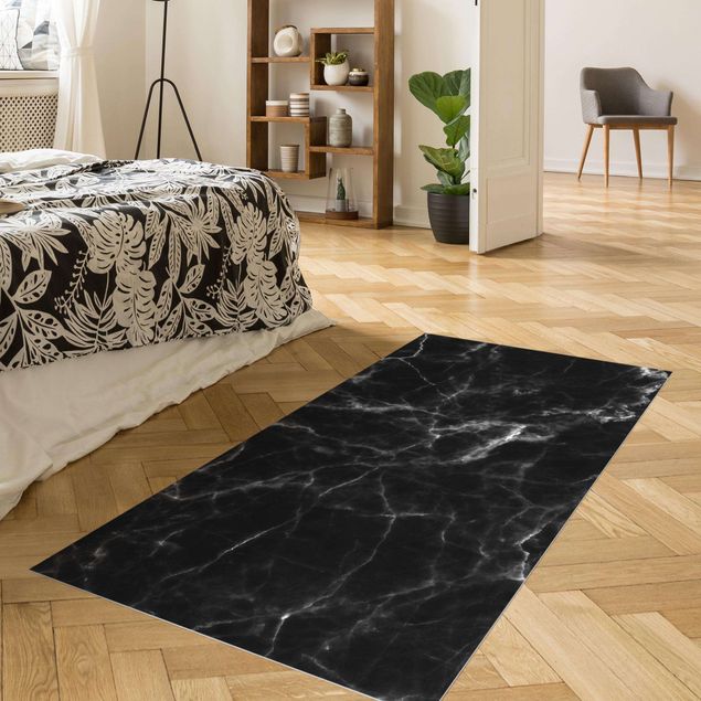 Teppich modern Nero Carrara