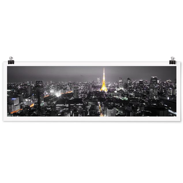 Poster - Tokio - Panorama Querformat