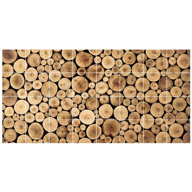 Fliesenbild - Homey Firewood