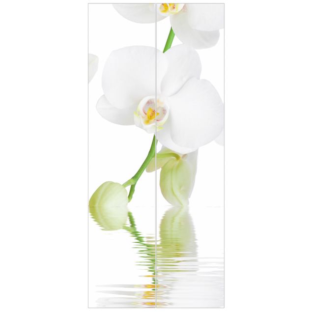 Türtapete - Wellness Orchidee