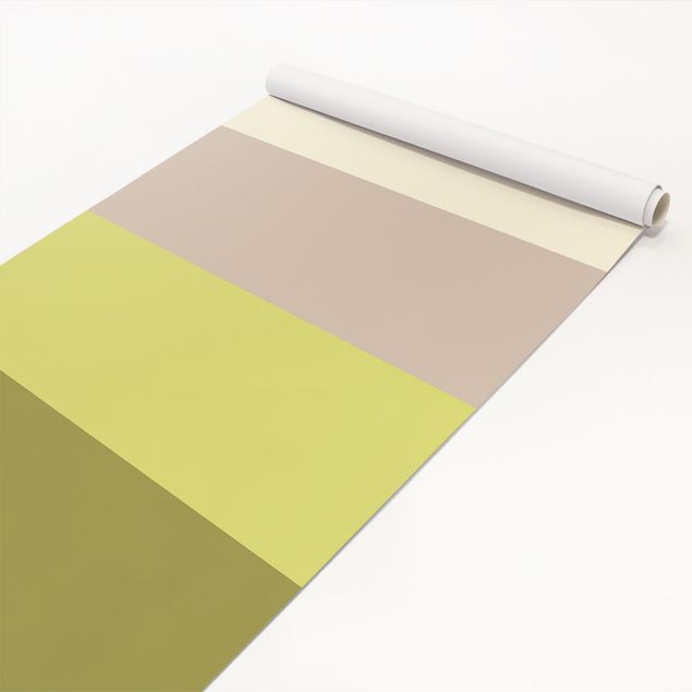Möbelfolie - Frühlingsfrische Streifen - Kaschmir Macchiato Pastellgrün Bambus