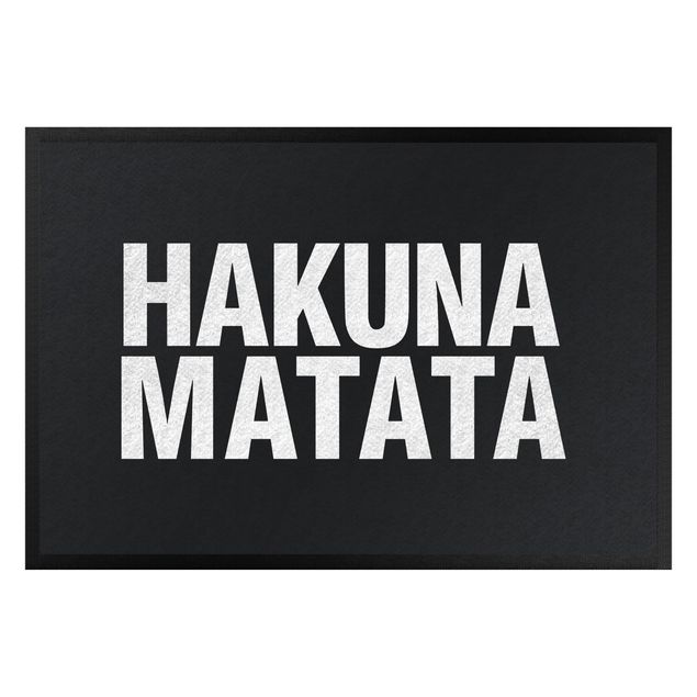 Teppich modern Hakuna Matata