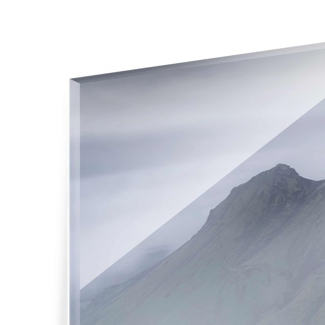 Glasbild mehrteilig - Storkonufell Island - 3-teilig