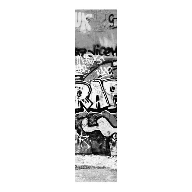 Schiebegardinen Set - Graffiti Art - Flächenvorhänge