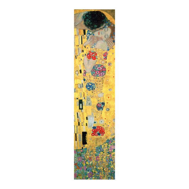 Schiebegardinen Set - Gustav Klimt - Der Kuß - 4 Flächenvorhänge
