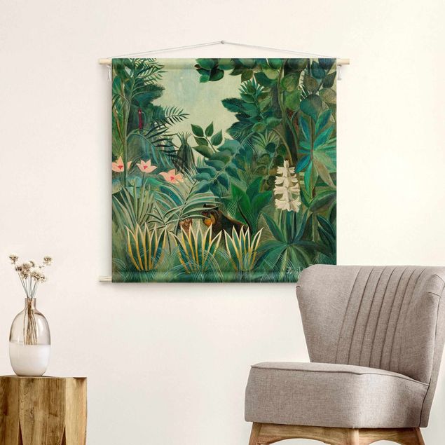 Wandbehang Henri Rousseau - Dschungel am Äquator