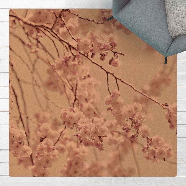 Teppich Blumen Kirschblütentanz