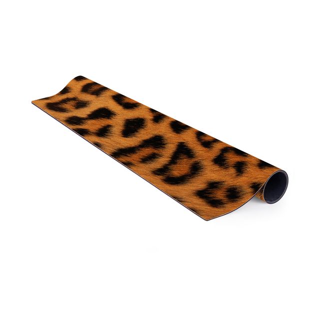 Teppich Esszimmer Leopardenfell