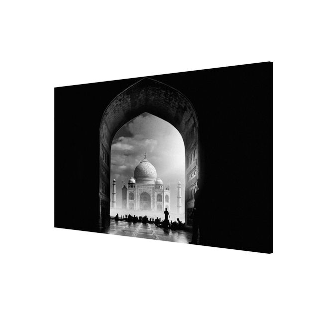 Magnettafel - Das Tor zum Taj Mahal - Memoboard Querformat 2:3