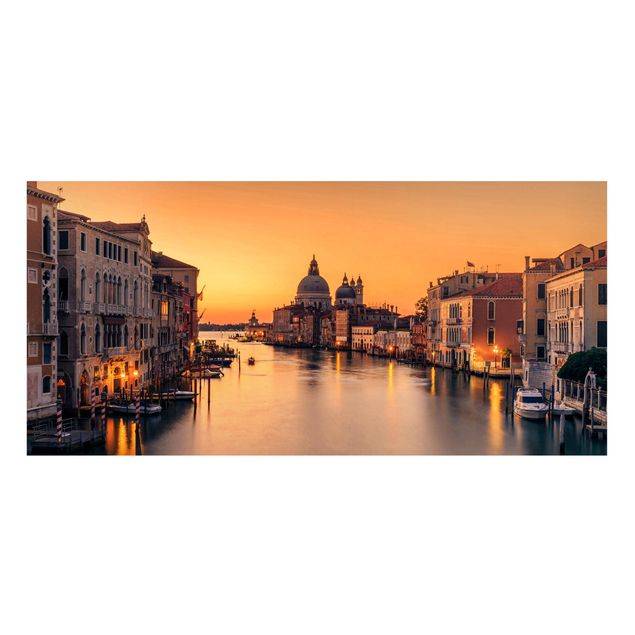 Magnettafel - Goldenes Venedig - Memoboard Panorama Querformat 1:2