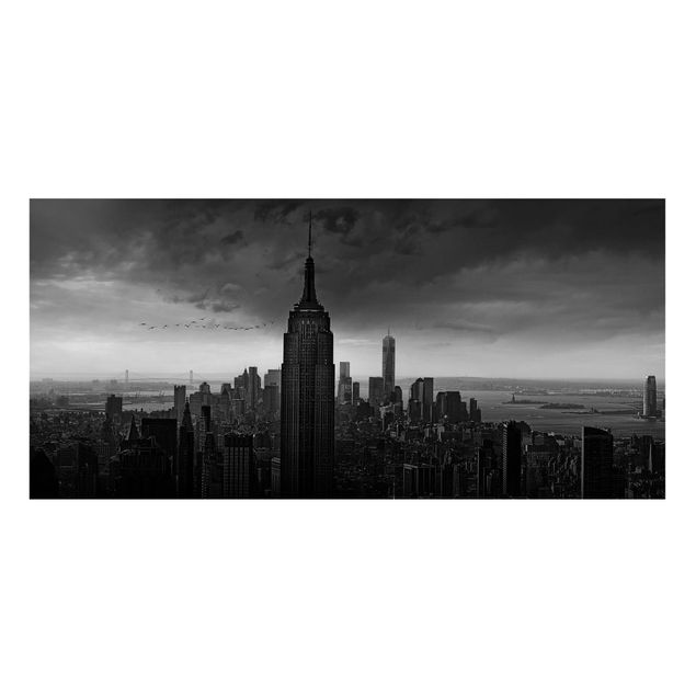 Magnettafel - New York Rockefeller View - Memoboard Panorama Quer