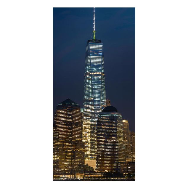 Magnettafel - One World Trade Center - Memoboard Panorama Hochformat