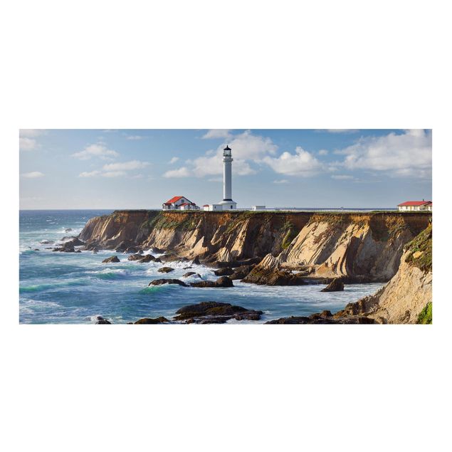 Magnettafel - Point Arena Lighthouse Kalifornien - Memoboard Panorama Querformat