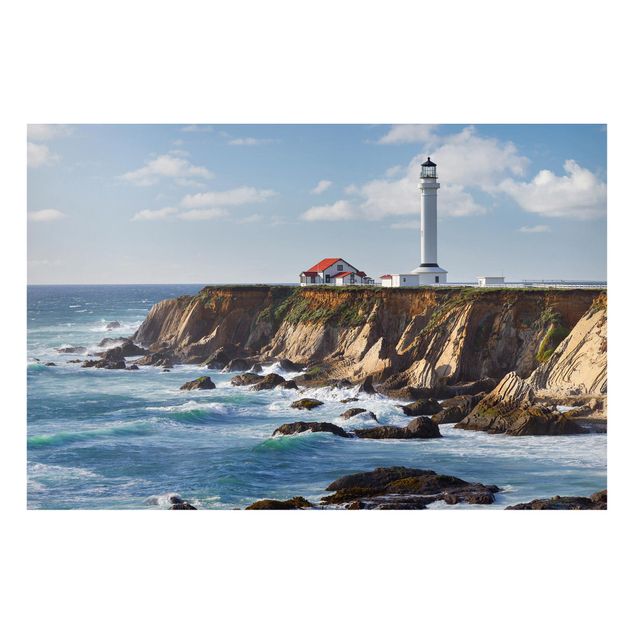 Magnettafel - Point Arena Lighthouse Kalifornien - Memoboard Querformat