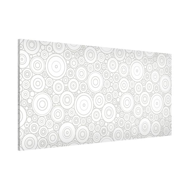Magnettafel - Sezession White Light Grey - Memoboard Panorama Quer