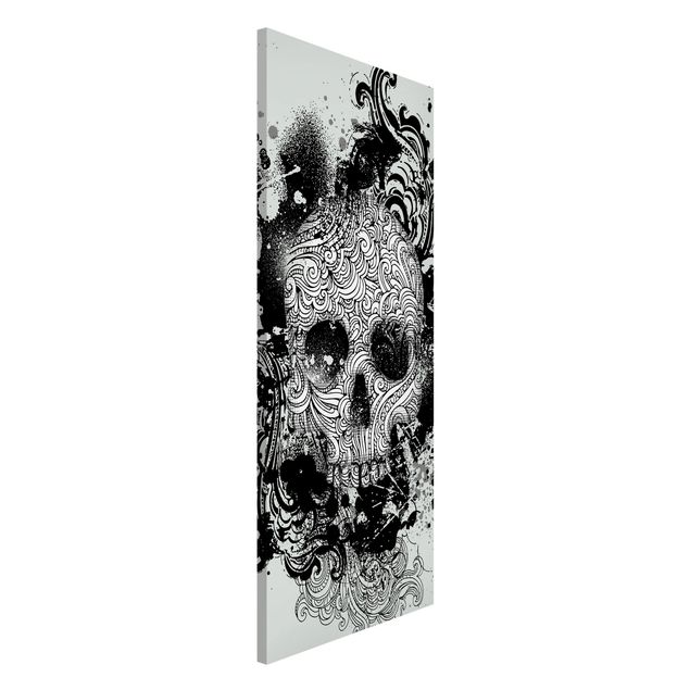 Magnettafel - Skull - Memoboard Panorama Hoch