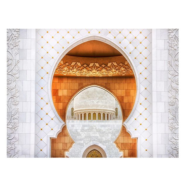 Magnettafel - Tor der Moschee - Memoboard Querformat