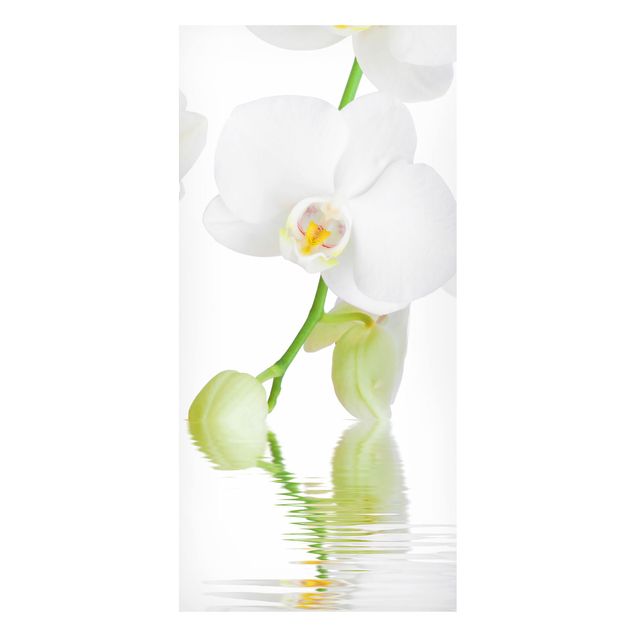 Magnettafel - Wellness Orchidee - Blumenbild Memoboard Panorama Hoch