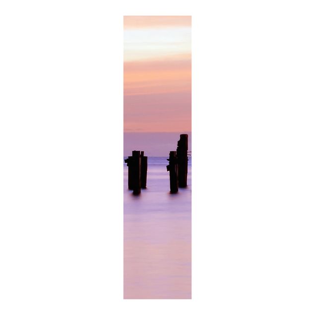 Schiebegardinen Set - Meeresromantik - Flächenvorhänge