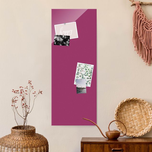 Glas Magnetboard Orchidee
