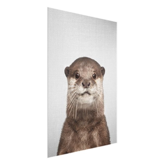 Glasbild - Otter Oswald - Hochformat