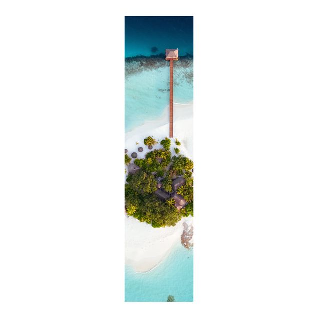 Schiebegardine - Ozeanparadies Malediven