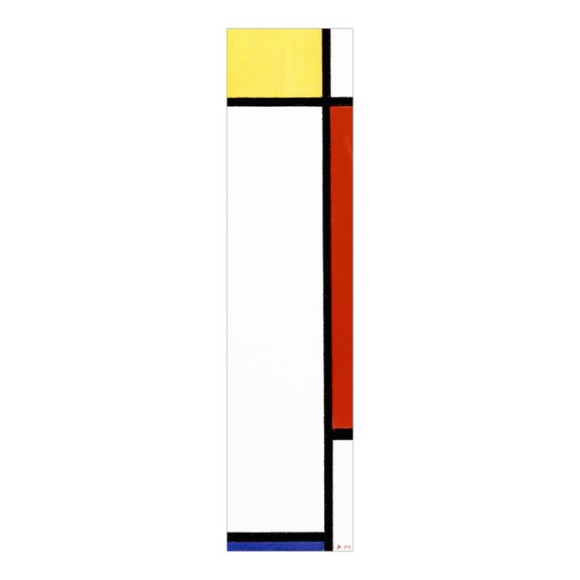Schiebegardinen Set - Piet Mondrian - Komposition I - Flächenvorhänge