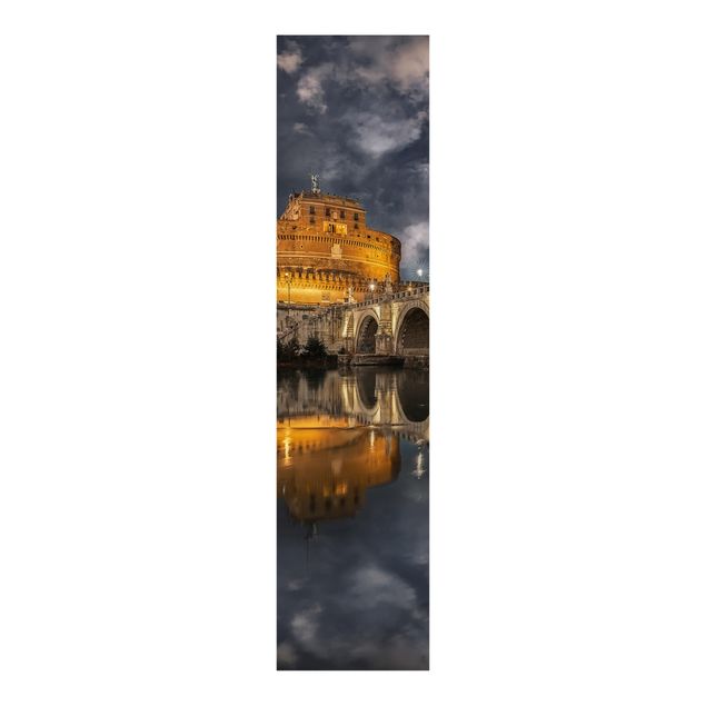 Schiebegardinen Set - Ponte Sant'Angelo in Rom - Flächenvorhänge
