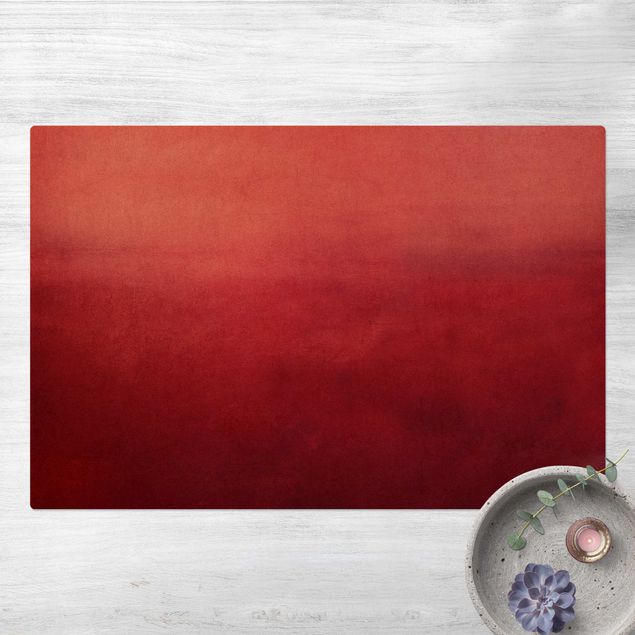 Teppich abstrakt Rote Wüste