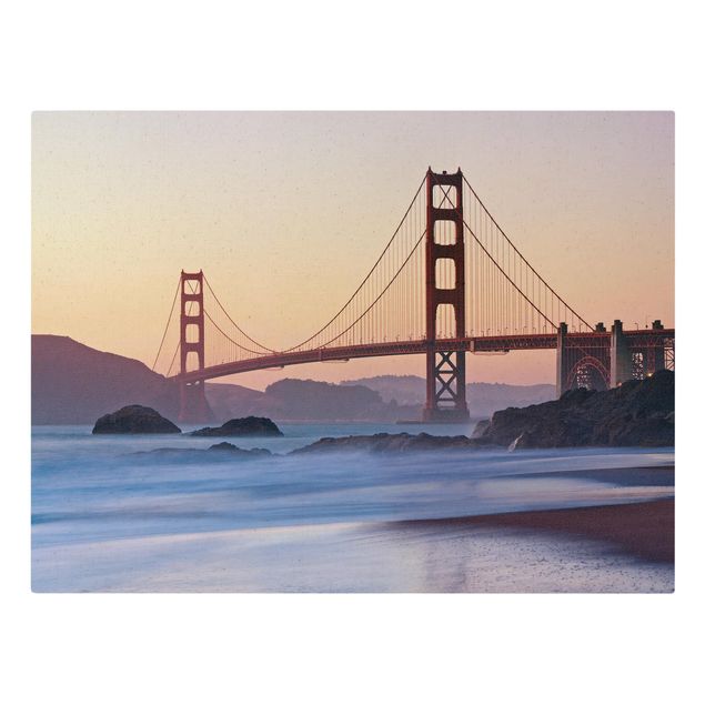 Leinwandbild Natur - San Francisco Romance - Querformat 4:3