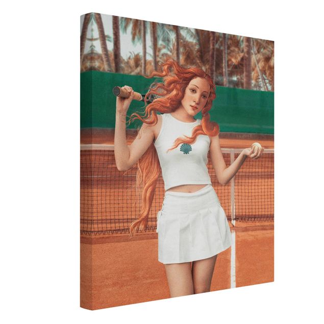 Leinwandbild - Tennis Venus - Hochformat 3:4